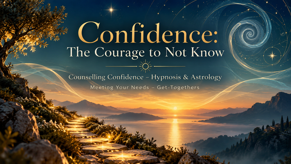 Confidence - The courage to not know, yet